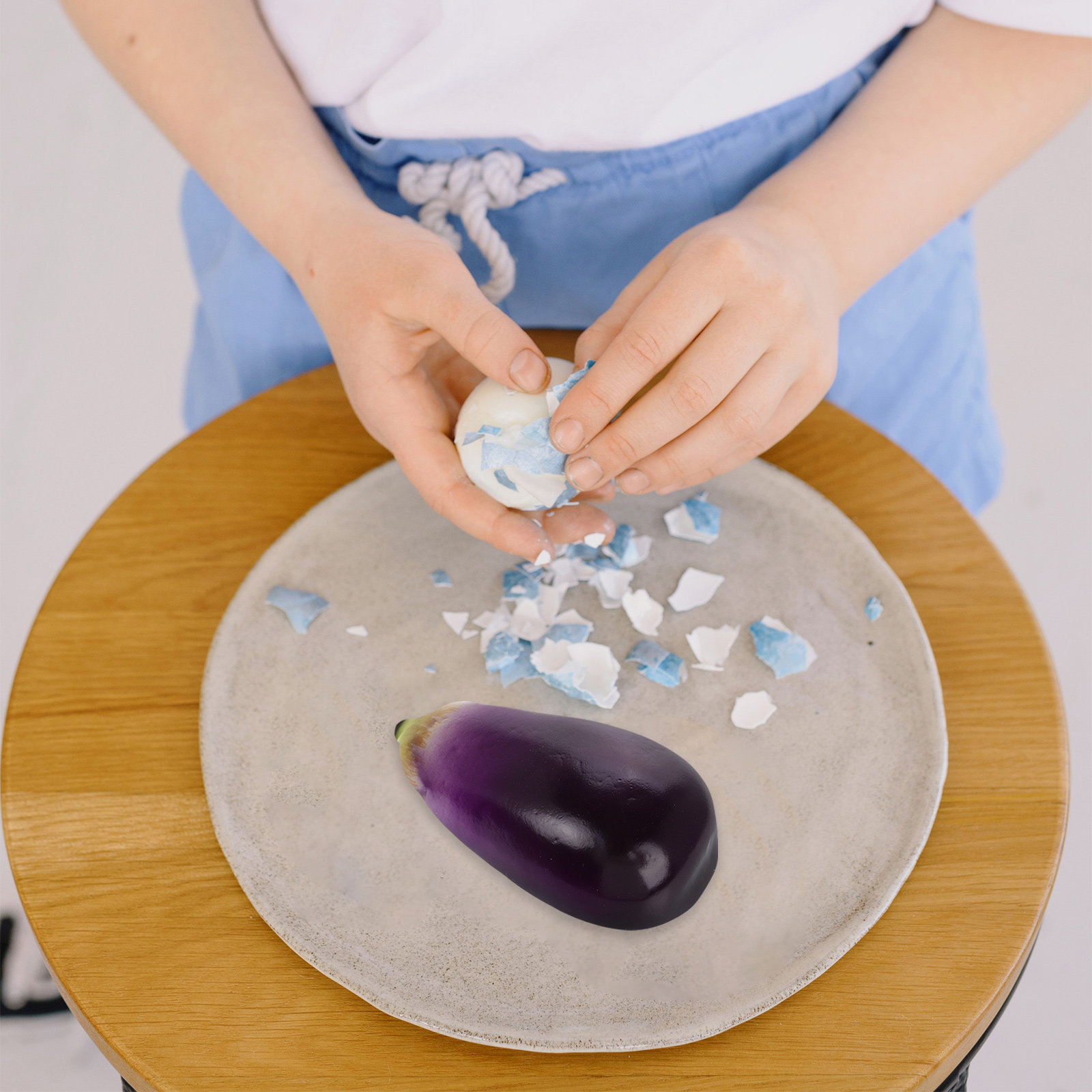 Home Cooking Classes - 6 Pezzi di Melanzane Finte Realistiche