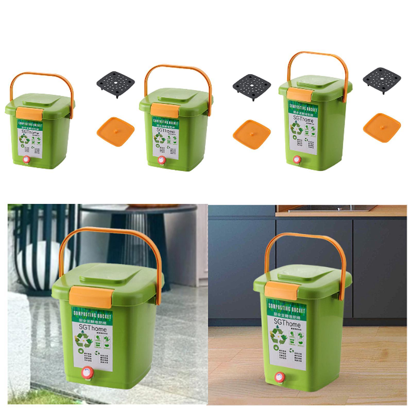 Fermentation Crock - 8L/10L/15L Cestino per compost per interni