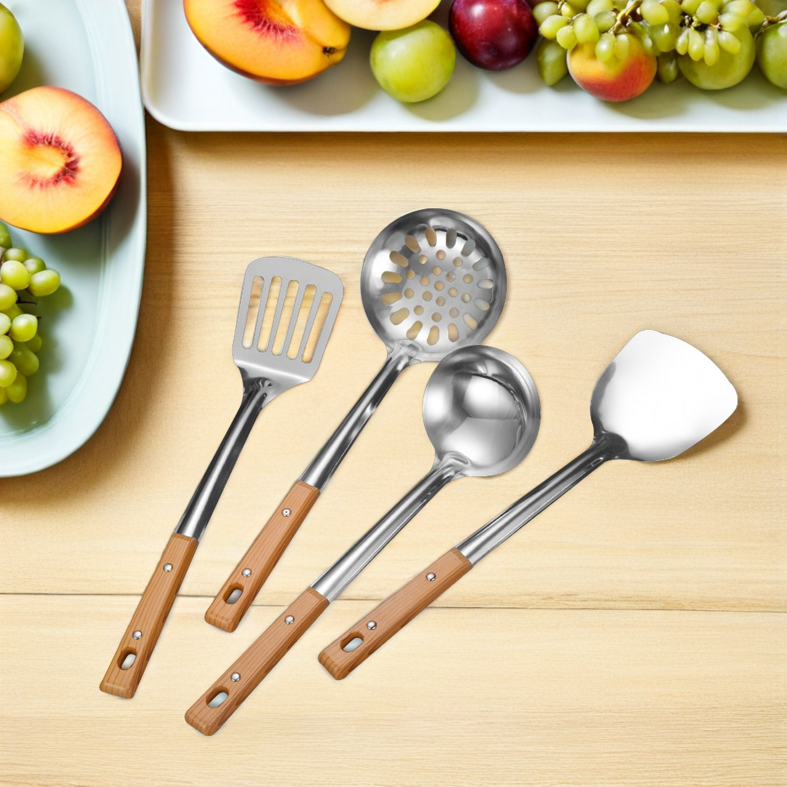 Home Cooking Utensil Set - Set di 4 utensili da cucina
