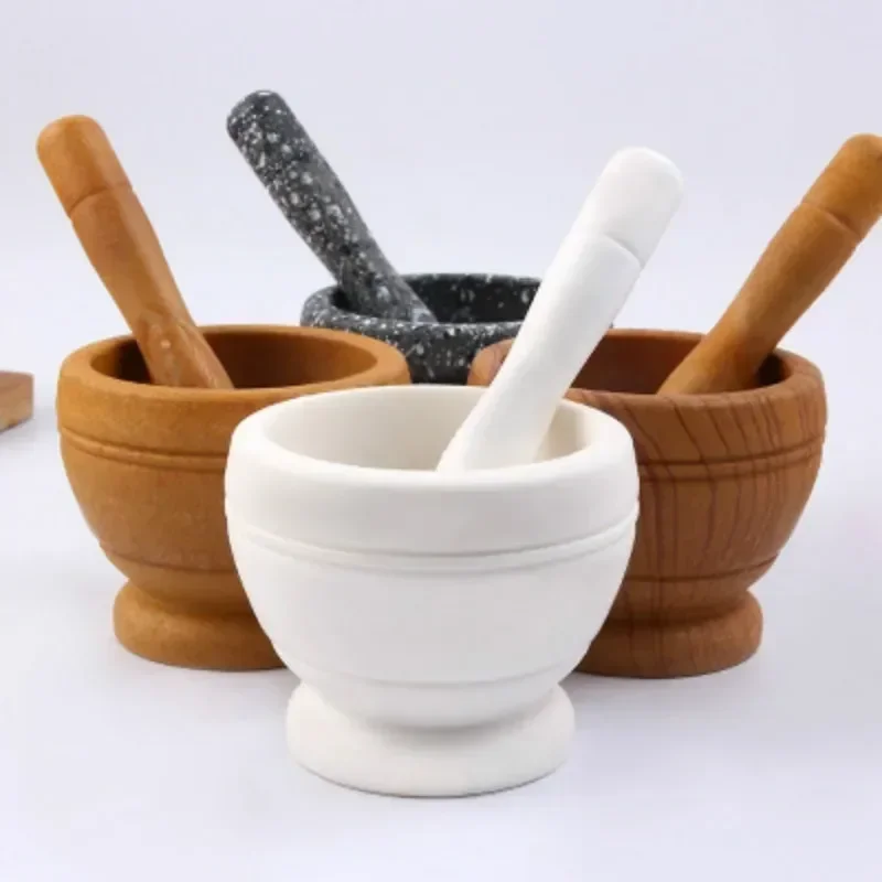 Mortar Pestle Granite - Schiacciatore per malta di pietra Manuale