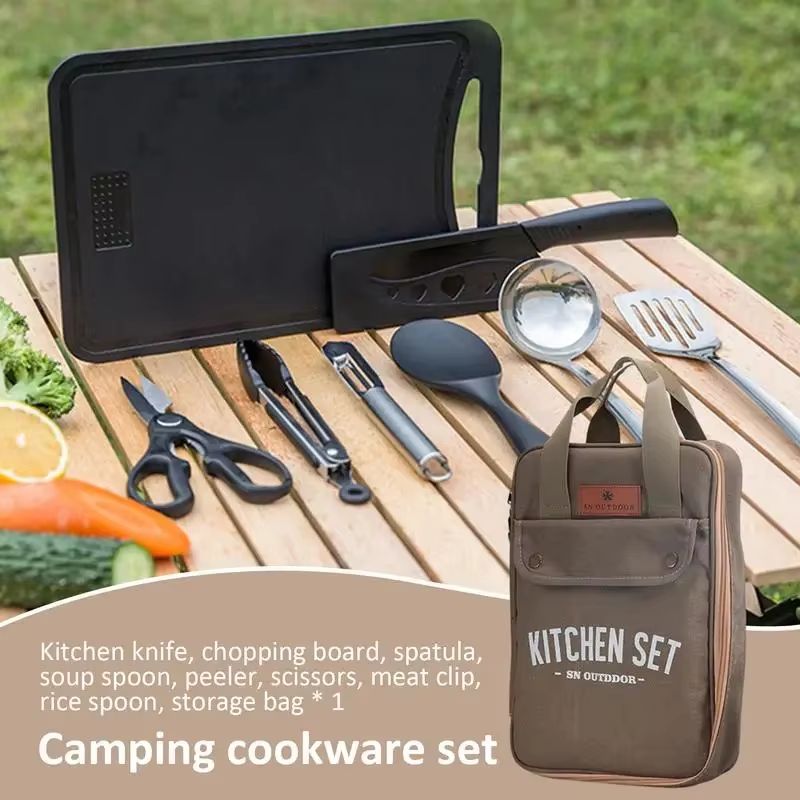 Set da Cucina da Campeggio 8 P - Home Cooking Utensil Set recensione e prezzo