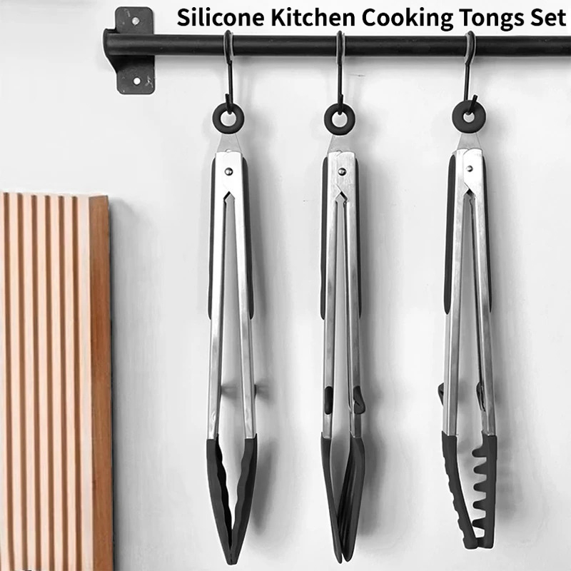 Set di 3 Pinze da Cucina in Si - Home Cooking Utensil Set recensione e prezzo
