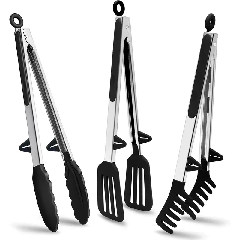 Set di 3 Pinze da Cucina in Si - Home Cooking Utensil Set recensione e prezzo