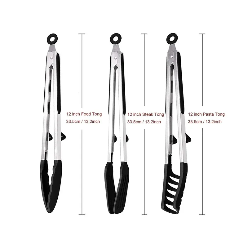 Set di 3 Pinze da Cucina in Si - Home Cooking Utensil Set recensione e prezzo