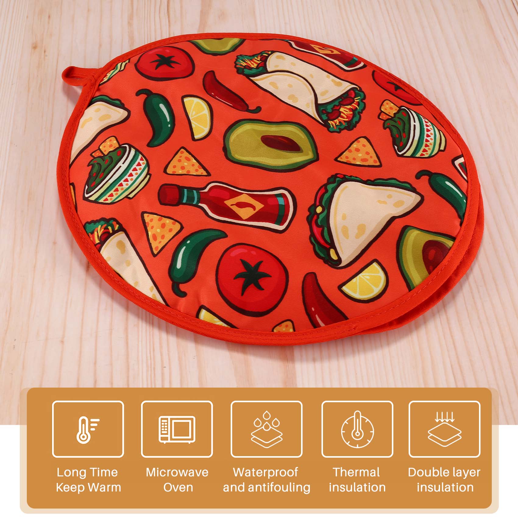 Borsa in Tessuto da 12 Pollici - Tortilla Warmer Cloth recensione e prezzo