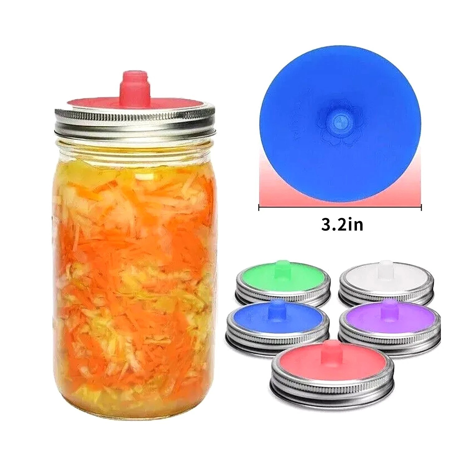 5 Pezzi Coperchi in Silicone p - Fermentation Crock recensione e prezzo