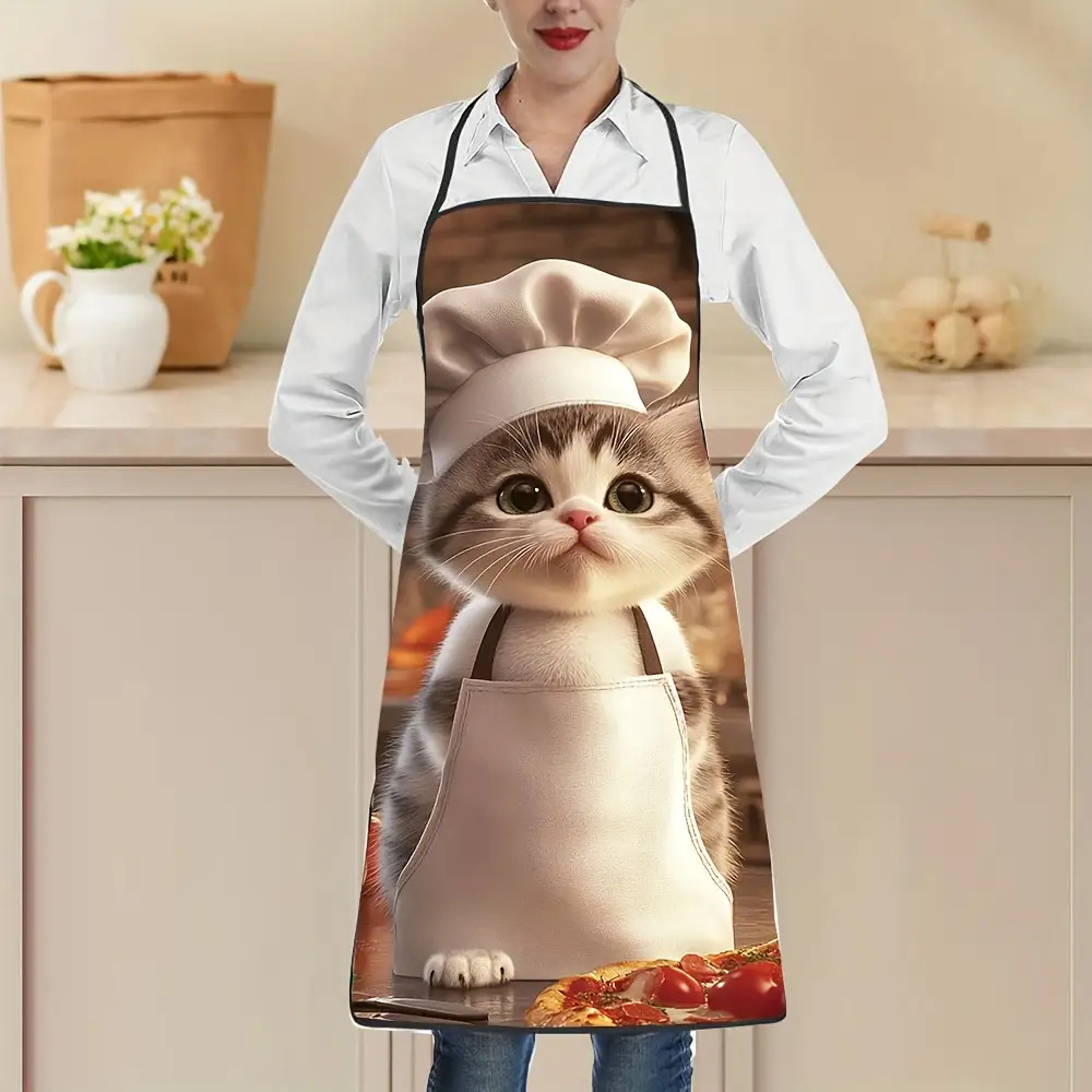 1 pezzo Grembiule da Cucina Un - Home Cooking For Cats recensione e prezzo