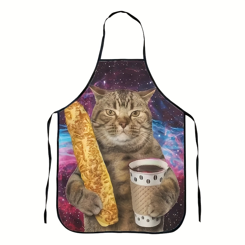 Grembiule da cucina con stampa - Home Cooking For Cats recensione e prezzo