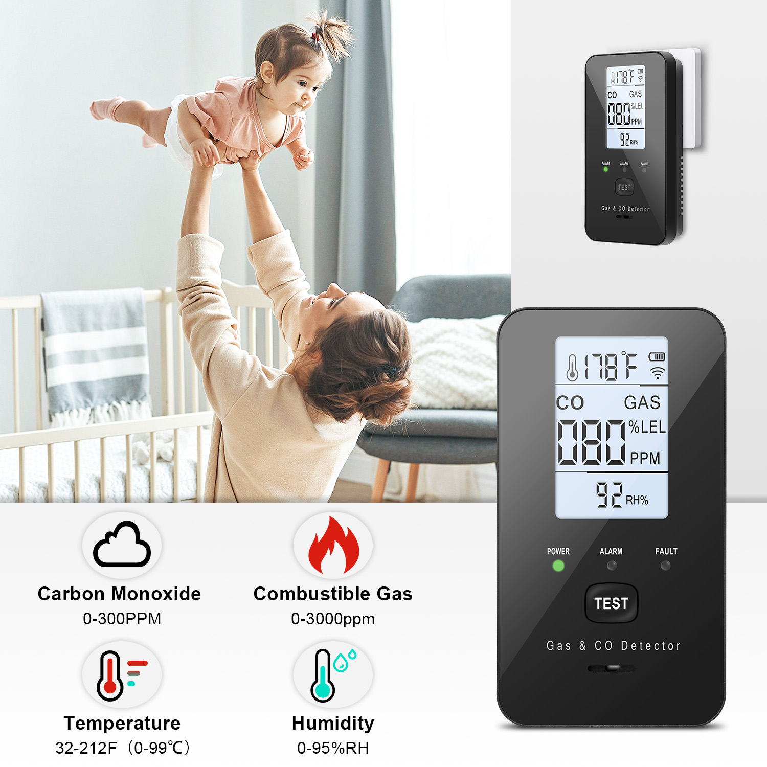 Rilevatore di gas naturale e m - Home Cooking Gas recensione e prezzo