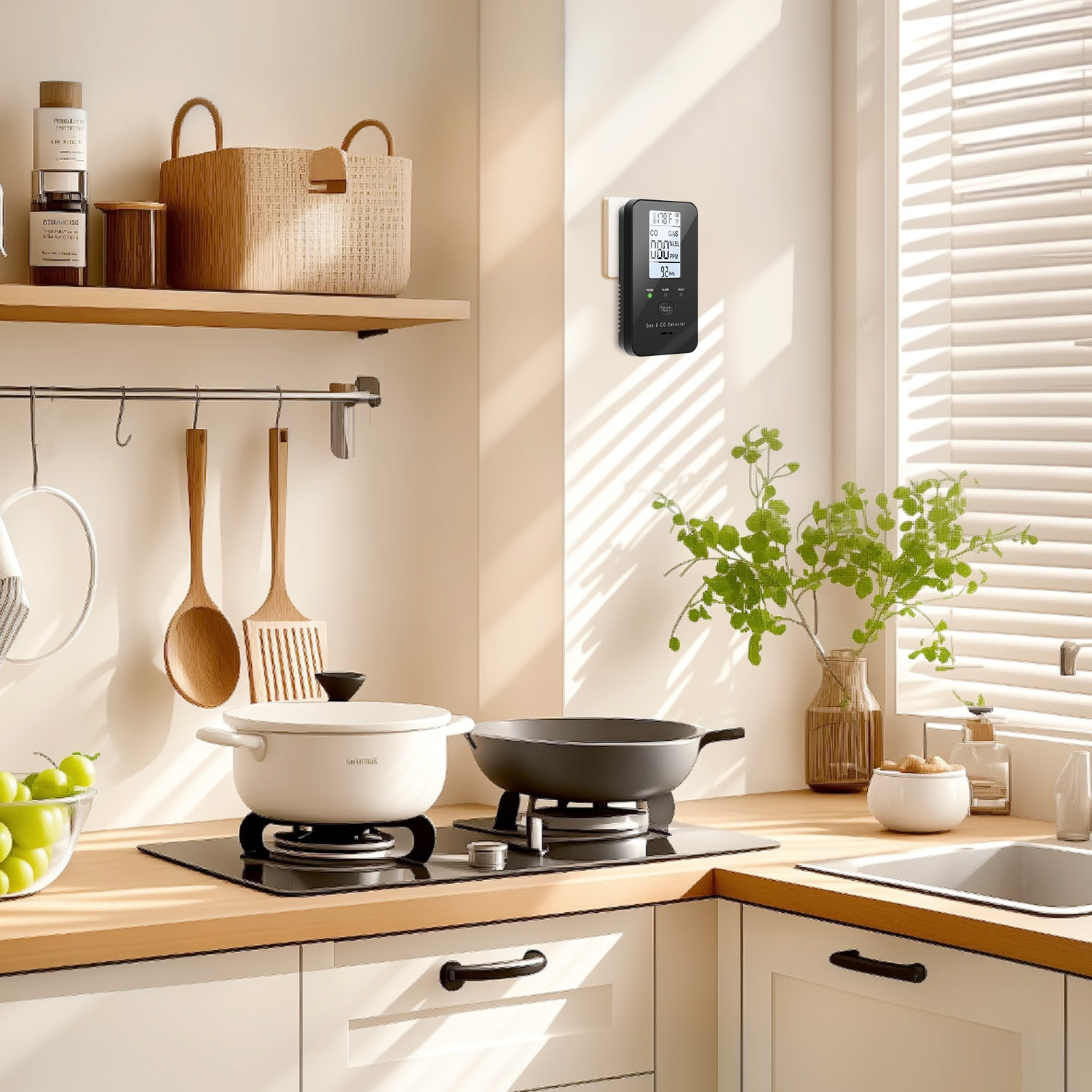 Rilevatore di gas naturale e m - Home Cooking Gas recensione e prezzo