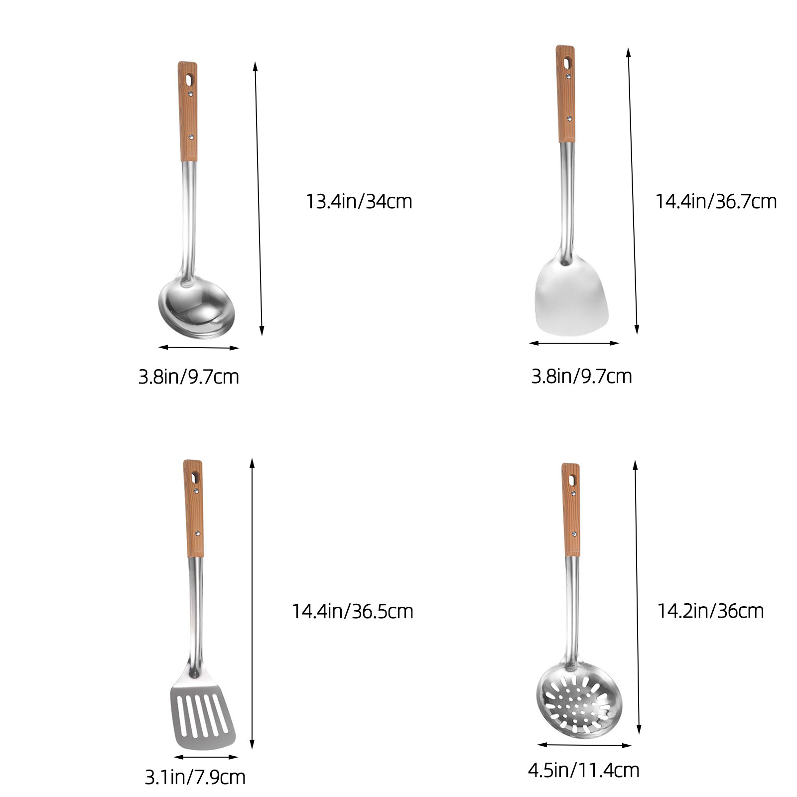 Set di 4 utensili da cucina in - Home Cooking Utensil Set recensione e prezzo