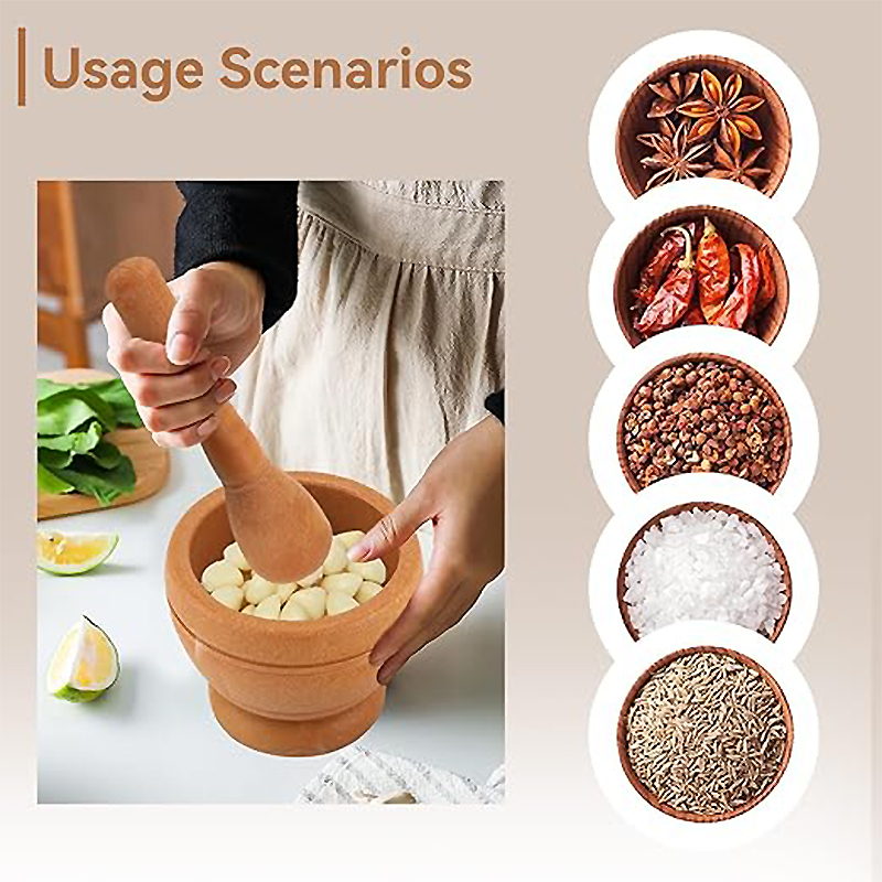 Household Grinder Pressing Gar - Mortar Pestle Granite recensione e prezzo