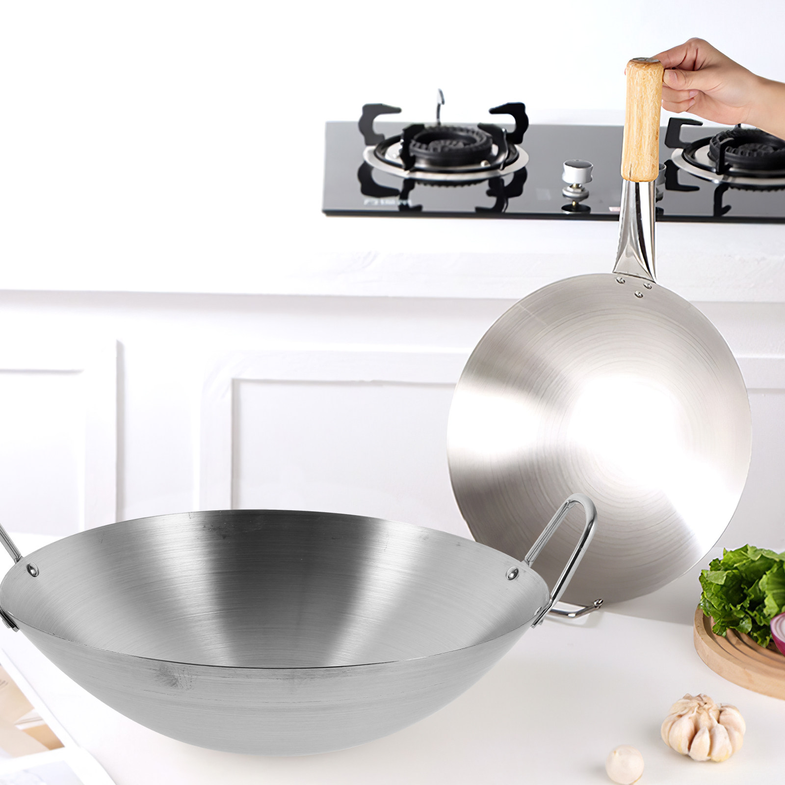 Wok da Cucina in Acciaio Inox  - Home Cooking Classes recensione e prezzo