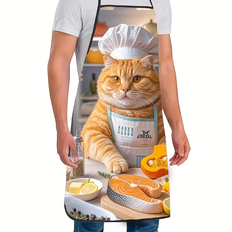 1 pezzo di divertente grembiul - Home Cooking For Cats recensione e prezzo